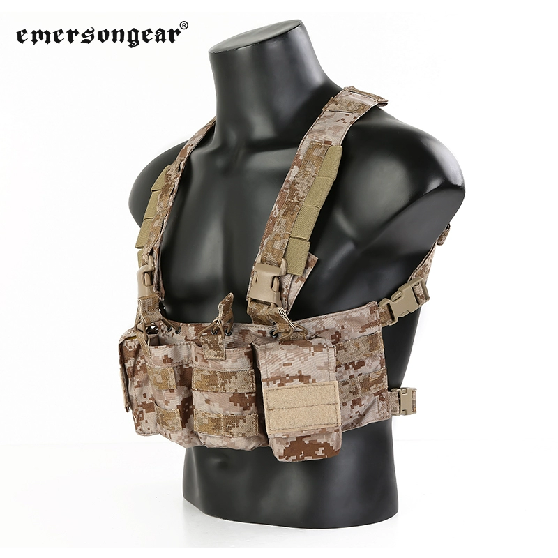 Military Gear Simple Chest Rig with Molle Attachment