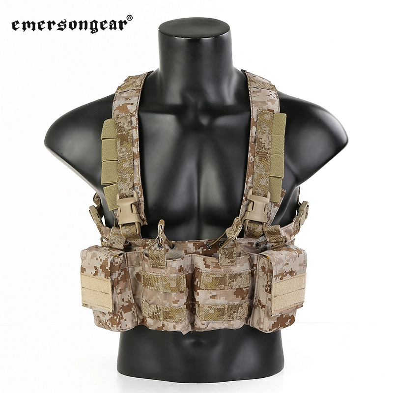 Military Gear Simple Chest Rig with Molle Attachment