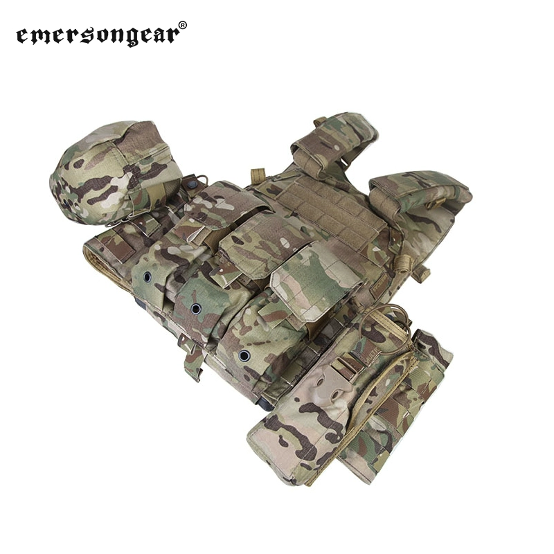Tactical Plate Carrier LBT6094A Style with Pouch, Large Size
