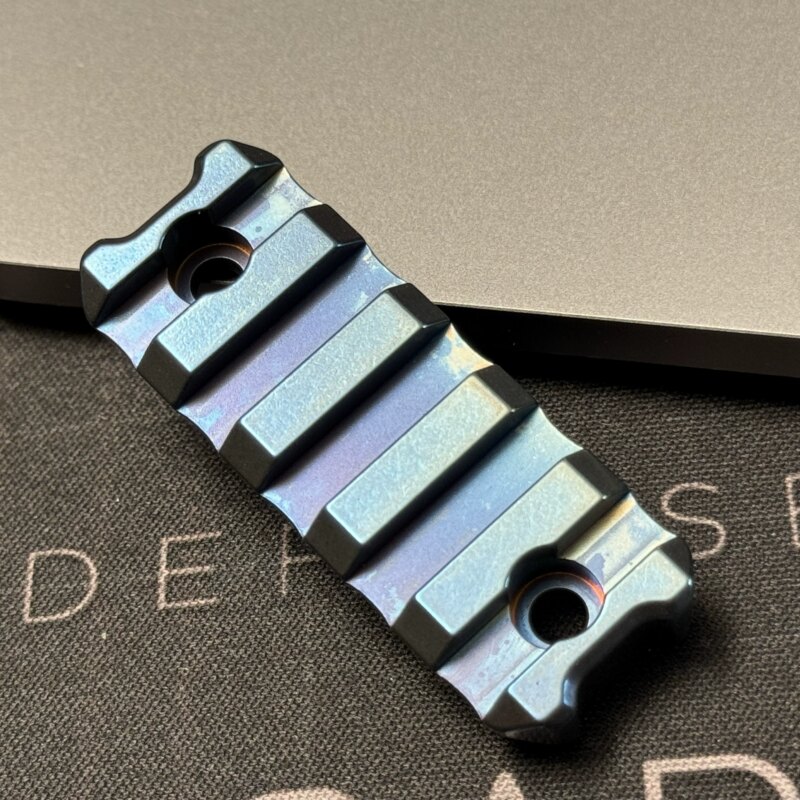 Titanium Rail Section, Ready for Color Treatment
