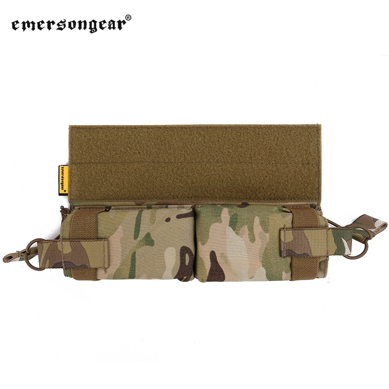 Plate Carrier-Mounted Side-Opening M4 Mag Pouch Tactical Accessory Double Mag Pouch