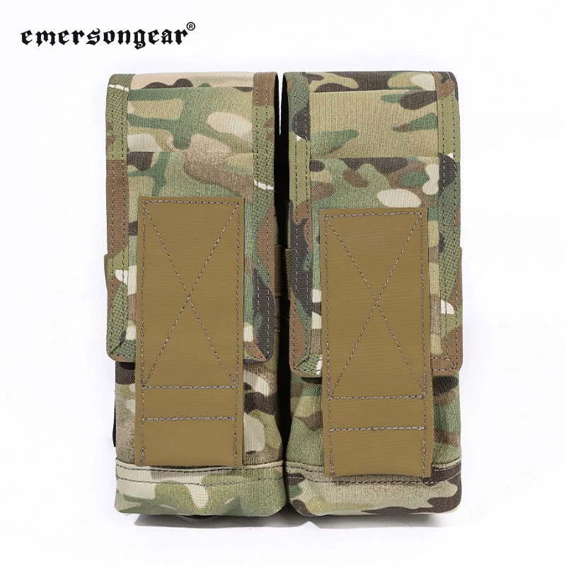 "Battlefield" 7.62 Double Mag Pouch Tactical Plate Carrier Placard Attachment Pouch Cordura 500D