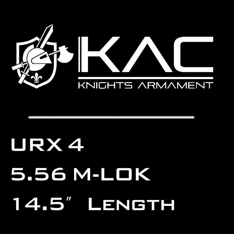 KAC URX4 Rail 10/13/14.5 inches