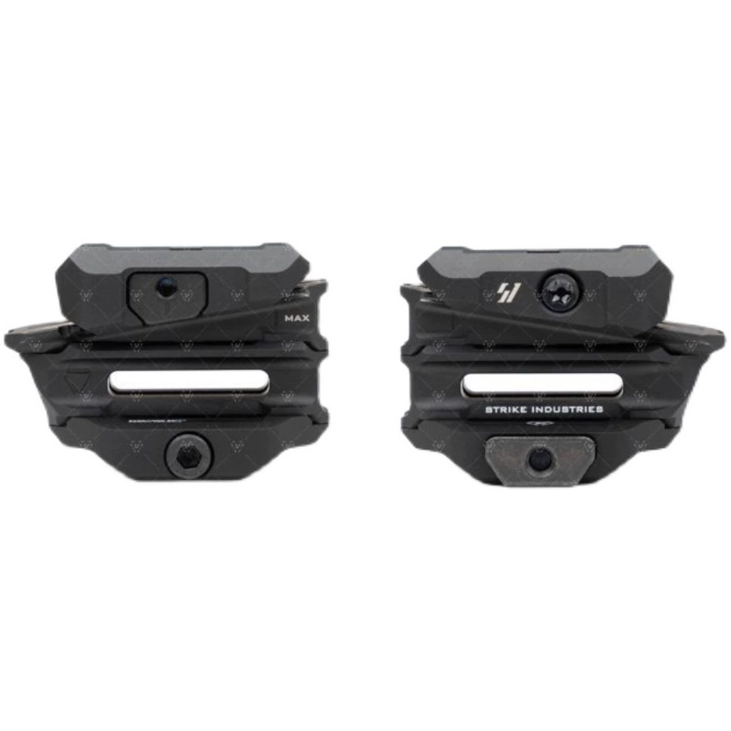 Adjustable Steel Optic Mount with Rail