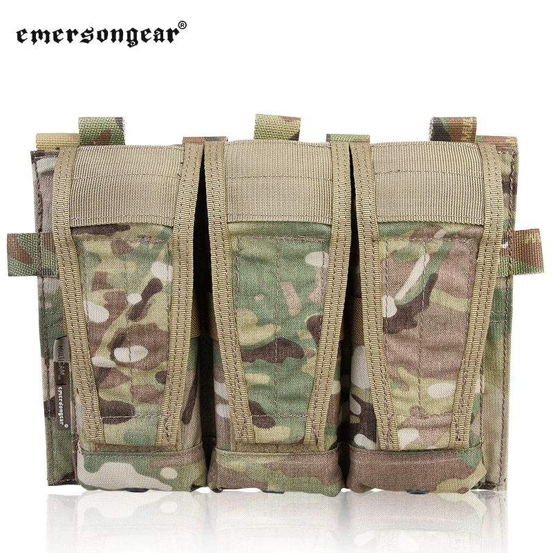 Tactical Mag Pouch CP Style AVS Tactical Plate Carrier Specific 3-Mag Pouch
