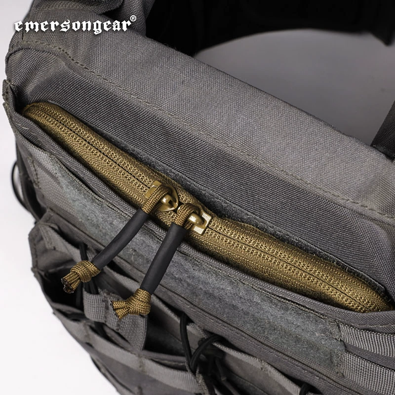 Plate Carrier Chest Pocket Chest Zipper Cover YKK Compatible with JPC AVS CPC LAVC Series Plate Carriers