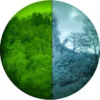 Green + White Phosphor