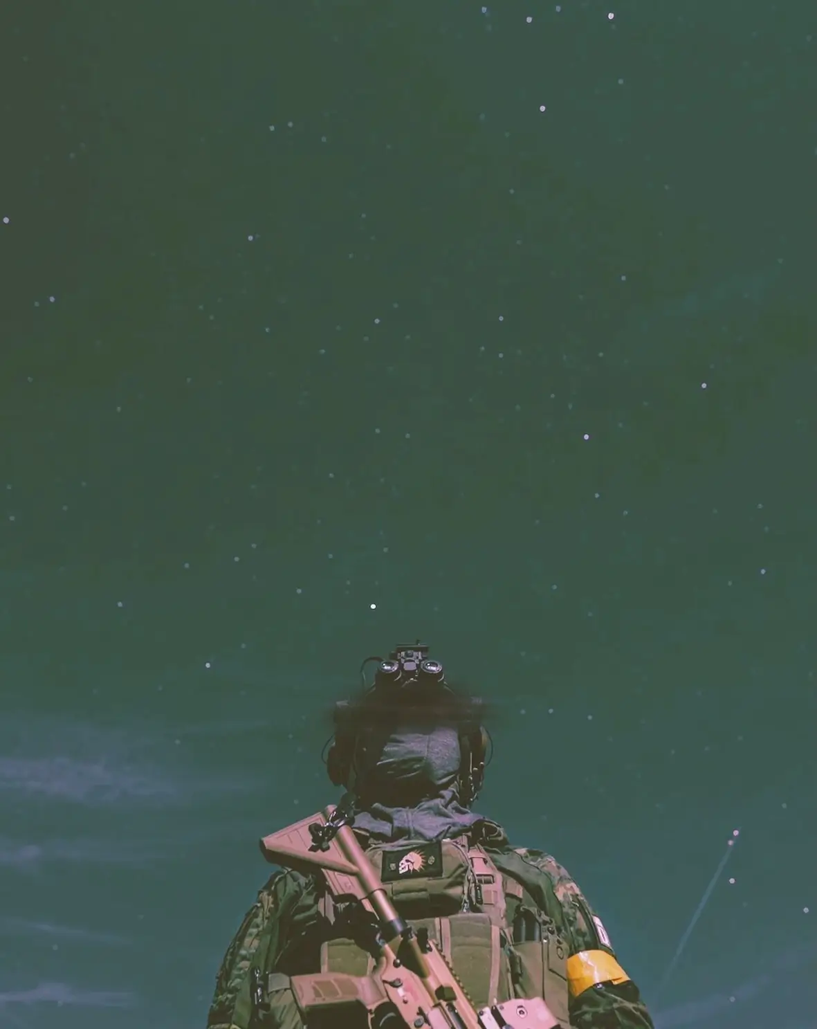 Digital night vision in a milsim/airsoft event